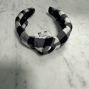 Lele sadoughi buffalo plaid check in black and white